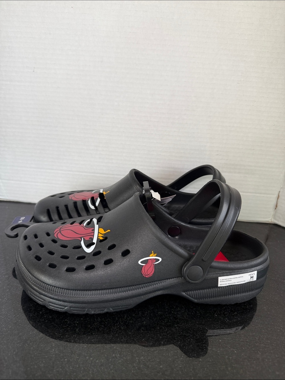 NEW! FOCO Miami Heat Clogs Size 9/10